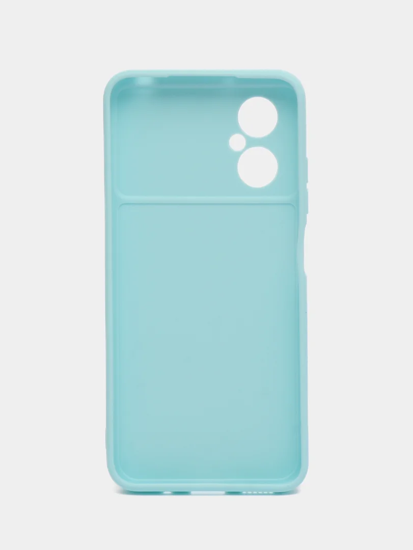 Ледяной чехол для Xiaomi Poco M4 5G, силиконовый (Сяоми Поко М4)