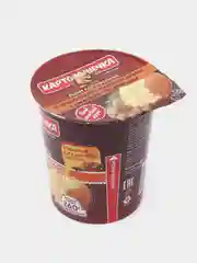 Пюре картофельное с грибочками, жареным луком и ржаными сухариками, 40 г