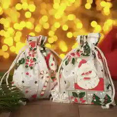 Мешочек новогодний/подарочный, 10*12см
