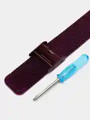 Фиолетовый металлический ремешок для фитнес часов Xiaomi Mi Band 7сяоми ми банд