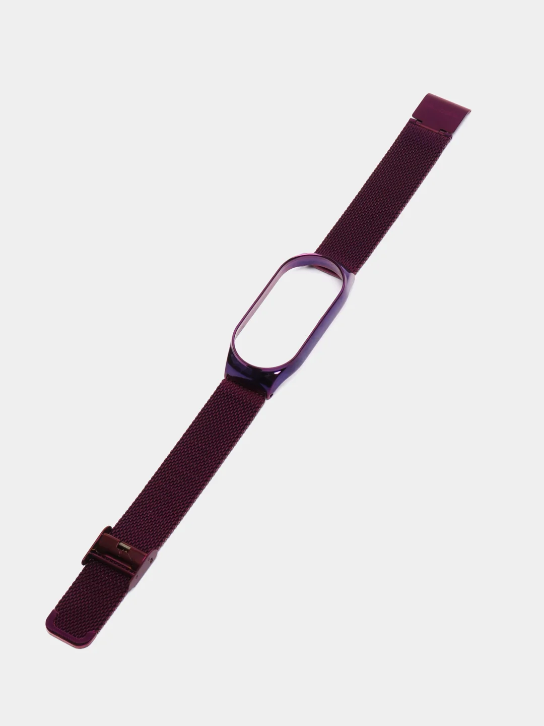 Фиолетовый металлический ремешок для фитнес часов Xiaomi Mi Band 7сяоми ми банд