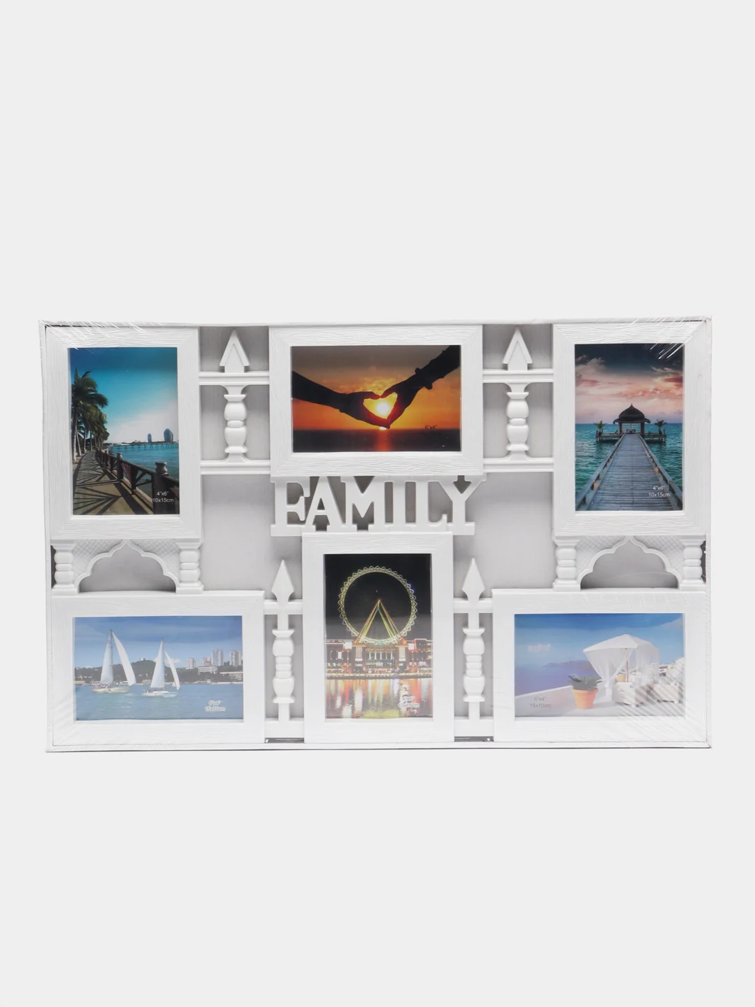 Фоторамка-коллаж Family, 6 фото, 54 х 34 см