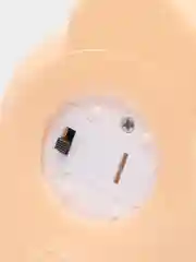 Желтый детский светодиодный RGB ночник на батарейках "Динозавр"