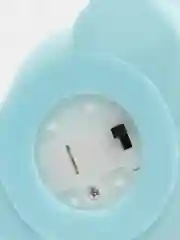 Голубой детский светодиодный RGB ночник на батарейках "Динозавр"