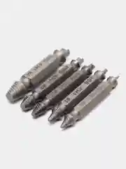 Серебряный экстрактор для болтов, набор 5 шт из быстрорежущей стали HSSG (4341 W4)