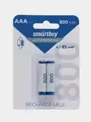 Аккумуляторные батарейки мизинчиковые AAA NiMh 800 mA, 2 штуки