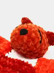 Оранжевый вязаная игрушка "Комфортер"
