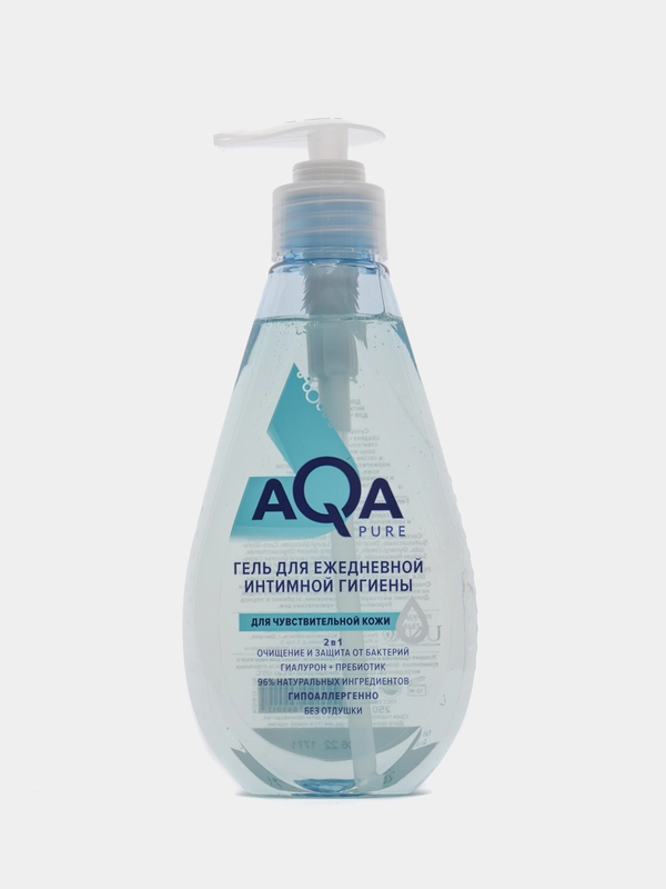 Гель для ежедневной интимной гигиены AQA Pure, для чувствительной кожи, 250 мл