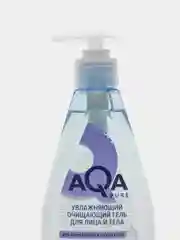 Увлажняющий очищающий гель для лица и тела AQA Pure, для нормальной и сухой кожи, 250 мл