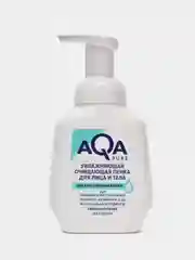 Пенка для лица и тела AQA Pure увлажняющая, для чувствительной кожи, 250 мл