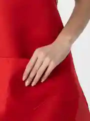 Красный фартук мастера для кухни