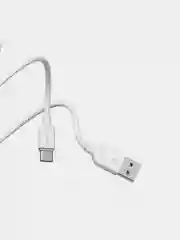 Белый кабель зарядный USB Type-C Borofone BX14 LinkJet
