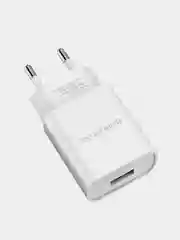 Белый сетевое зарядное устройство Borofone BA20A, 5V / 2.1 A, 1xUSB, белый
