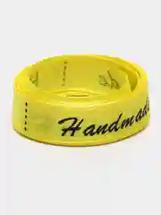 Желтый атласная лента "Handmade", 1,2 см