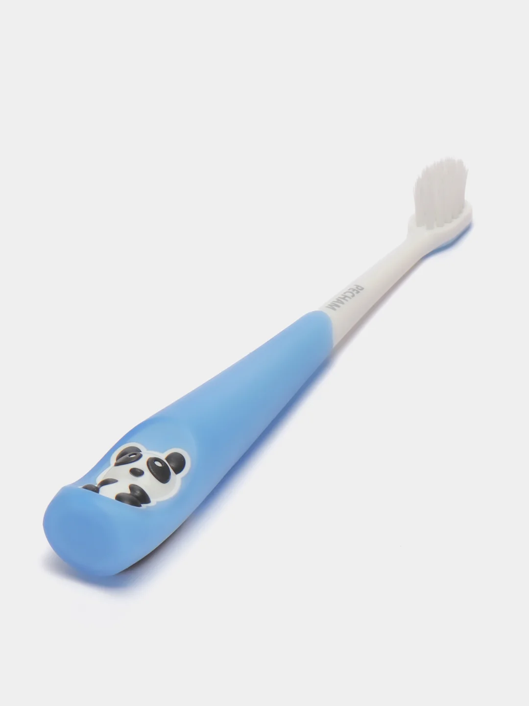 Синий детская зубная щетка PECHAM Panda Kids, для детей 2-6 лет