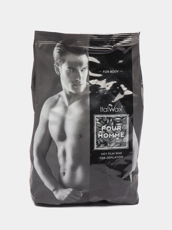 Воск для депиляции, Pour Homme Italwax, пленочный в гранулах