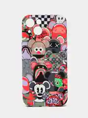 Красный чехол KAWS для iPhone 14