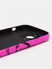 Розовый чехол KAWS для iPhone 14 Pro