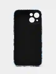 Голубой чехол KAWS для iPhone 14