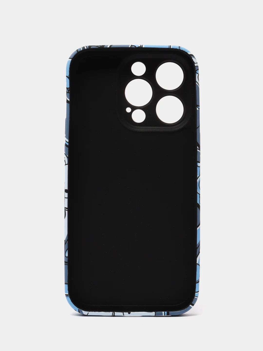 Голубой чехол KAWS для iPhone 14 Pro