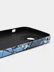 Голубой чехол KAWS для iPhone 14 Pro