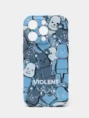 Голубой чехол KAWS для iPhone 14 Pro