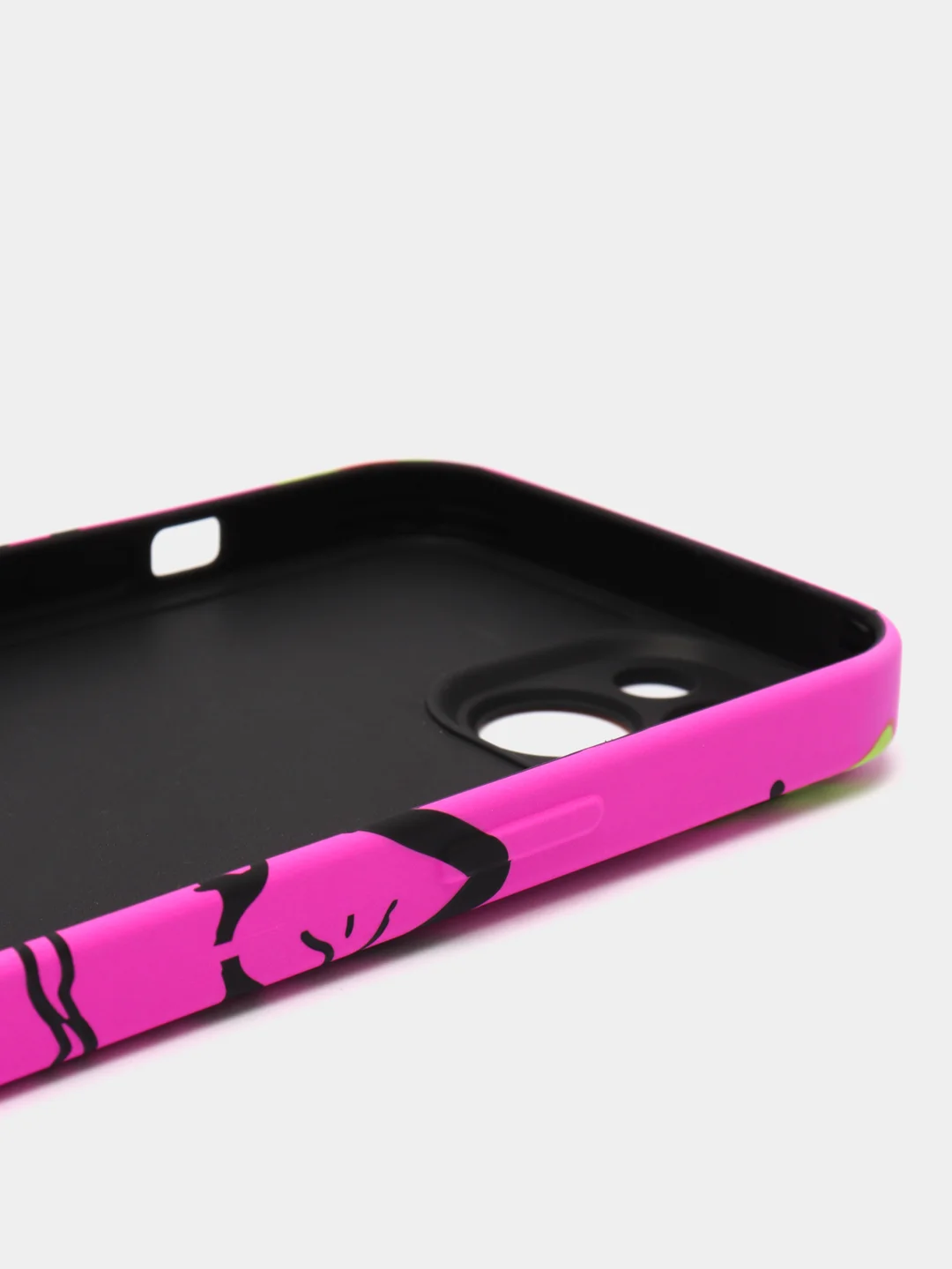 Розовый чехол KAWS для iPhone 14