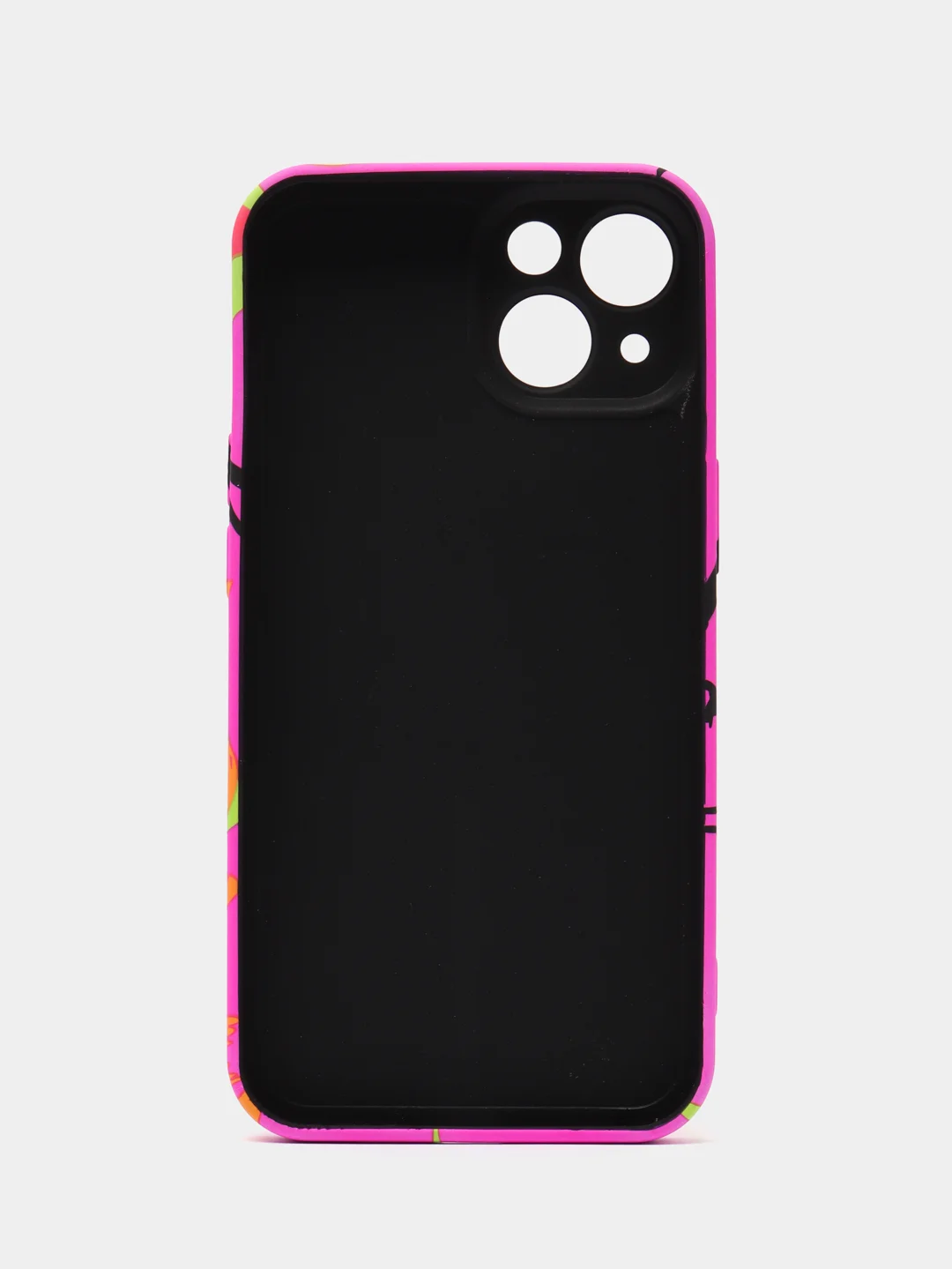 Розовый чехол KAWS для iPhone 14