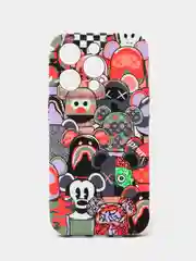 Красный чехол KAWS для iPhone 14 Pro