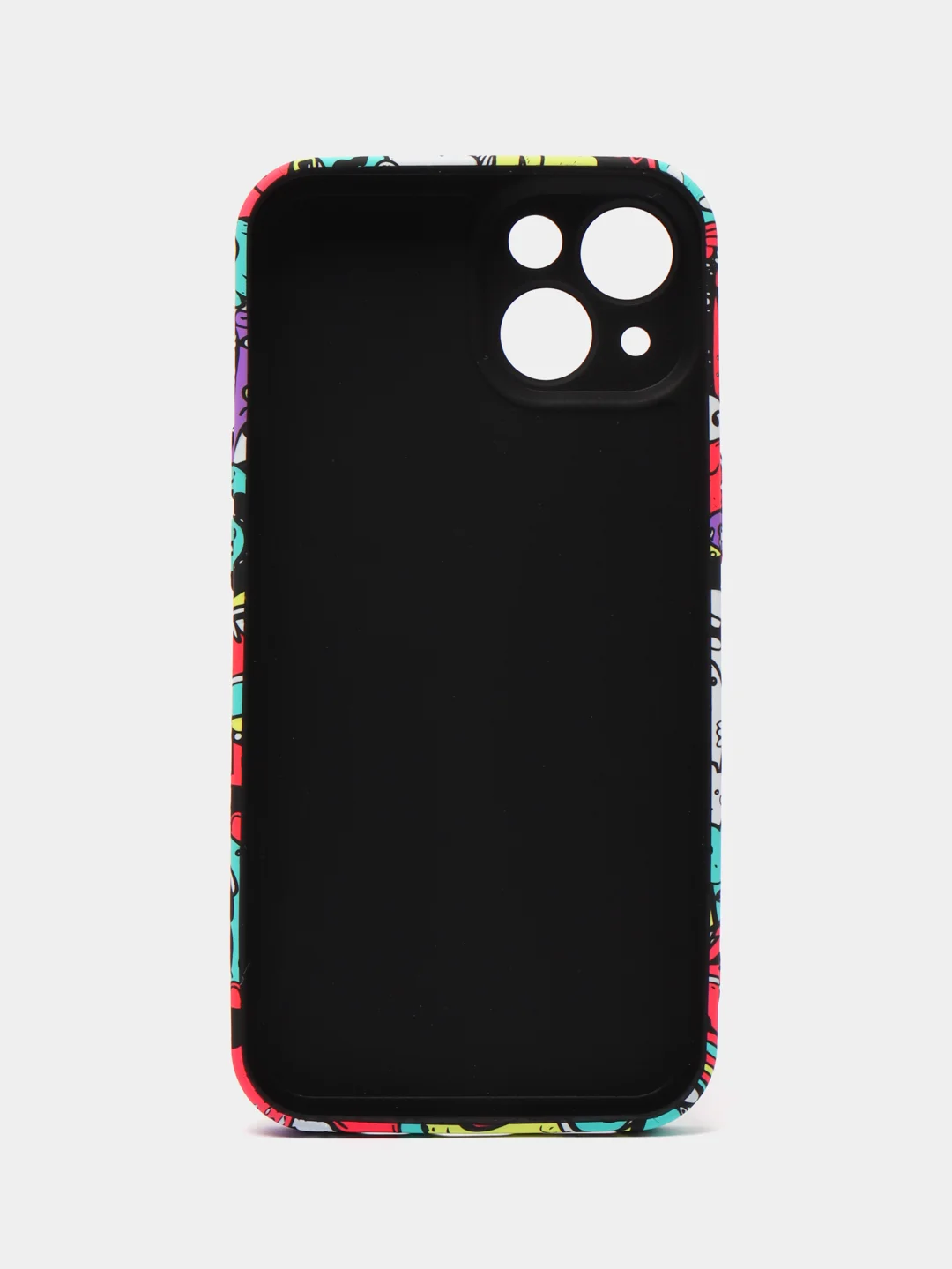 Желтый чехол KAWS для iPhone 14