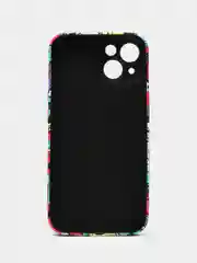 Желтый чехол KAWS для iPhone 14