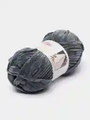 Угольный пряжа плюшевая Himalaya Dolphin Baby, полиэстер, 100 г, 120 м
