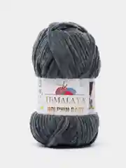Угольный пряжа плюшевая Himalaya Dolphin Baby, полиэстер, 100 г, 120 м