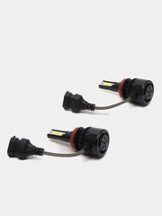 Светодиодные 2 LED лампы Energy Light C9 H1, H3, H4, H7, H11, 6500K, 2 шт.(black)