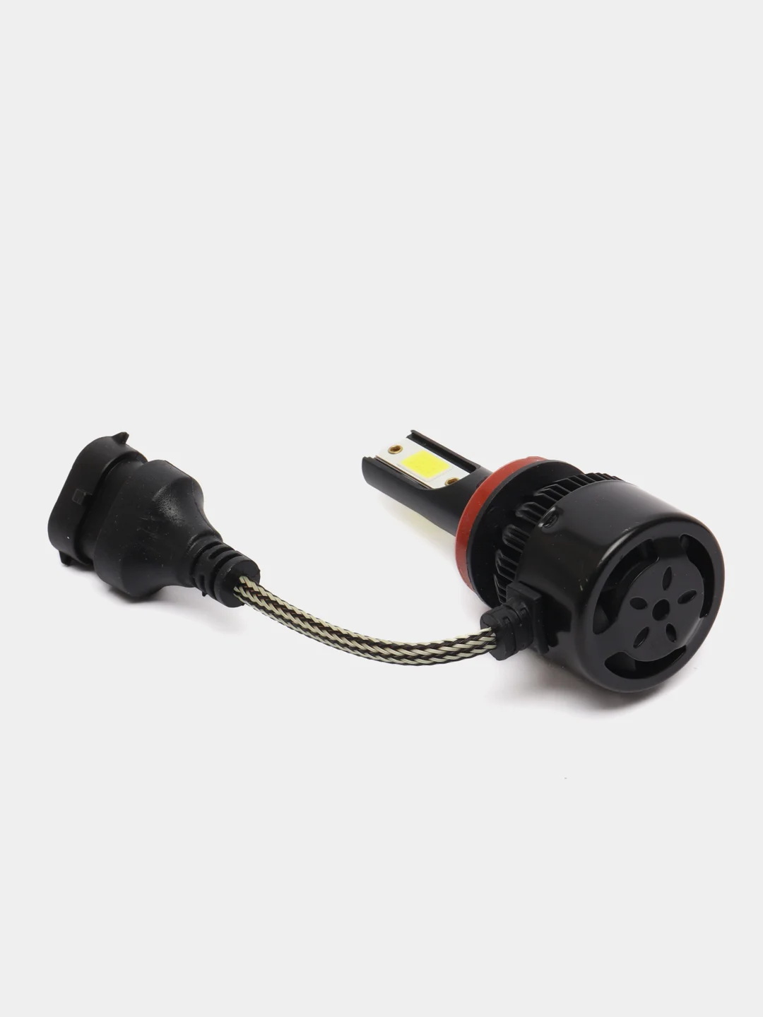Светодиодные 2 LED лампы Energy Light C9 H1, H3, H4, H7, H11, 6500K, 2 шт.(black)