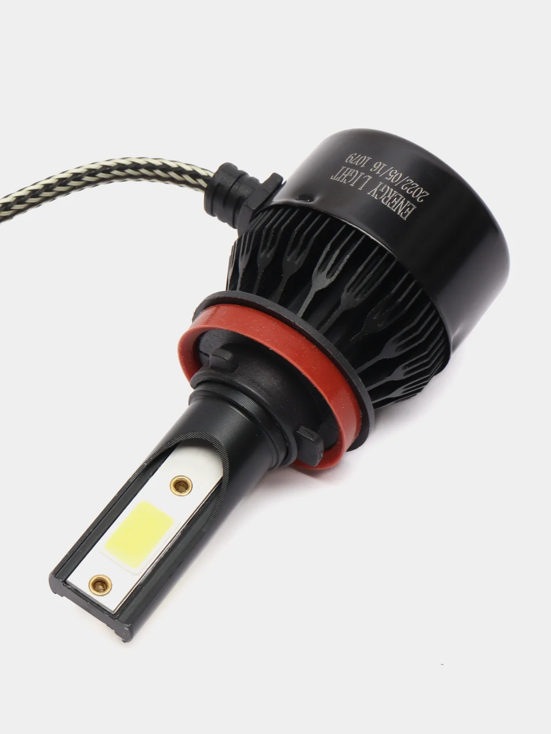 Светодиодные 2 LED лампы Energy Light C9 H1, H3, H4, H7, H11, 6500K, 2 шт.(black)