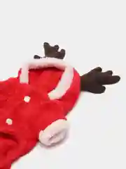 Зеленый новогодний костюм для собак и кошек