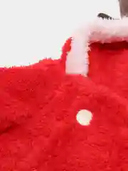 Зеленый новогодний костюм для собак и кошек