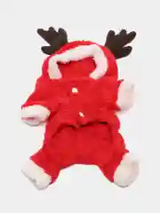 Зеленый новогодний костюм для собак и кошек