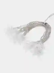Красный гирлянда новогодняя снежинки