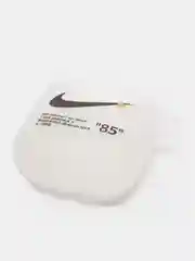 Прозрачный силиконовый чехол для наушников Apple Airpods 1, 2. с принтом Nike, Nasa (Найк, Наса))