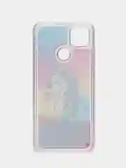Коралловый чехол Xiaomi Redmi 9C, Redmi 9C NFC, Redmi 10A, Редми 9С переливающийся жидкий с блестками