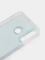 Индиго чехол силиконовый для Huawei P Smart 2019 / Honor 10 Lite, переливающийся, с блестками