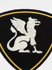 Хром нарукавный знак регионального командования. Шеврон армейский "Внутренние Войска"