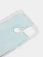 Серебряный чехол Xiaomi Redmi 9C, Redmi 9C NFC, Redmi 10A, Редми 9С переливающийся жидкий с блестками