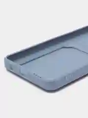 Серый чехол TECNO POVA 3 с карманом для пластиковой карты и защитой камеры