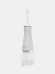 Белый ирригатор для полости рта, беспроводной, с USB зарядкой, 3 режима, 5 насадок