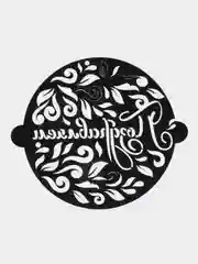 Алый набор трафаретов для выпечки 19*22 см 5шт. Best Room / Трафарет