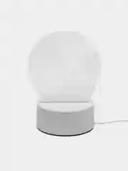 Аметистовый светильник-ночник 3D, светодиодный LED, USB, 3 цвета, с блоком питания
