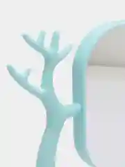 Зеркало настольное High Tech - Garden, с увеличением, цвет голубой, 26 см